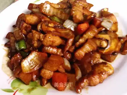 small fried meat