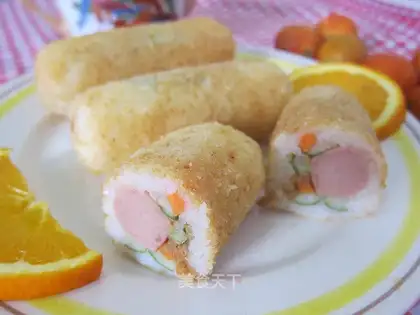 Japanese fried rice balls