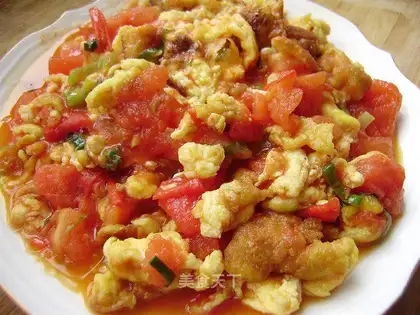tomato scrambled eggs