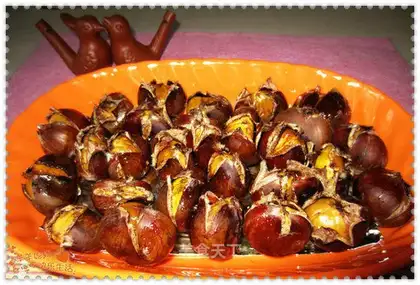 Honey-roasted chestnuts