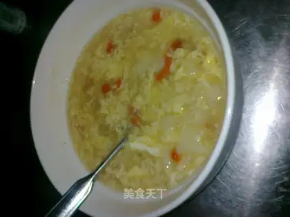 Wine brewed wolfberry egg soup