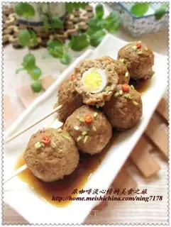 Fragrant Stewed Sandwich Meatballs