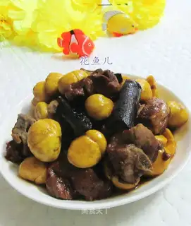 Chestnuts burn ribs