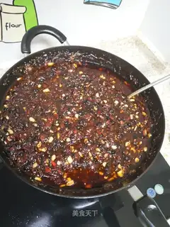 Homemade chili sauce