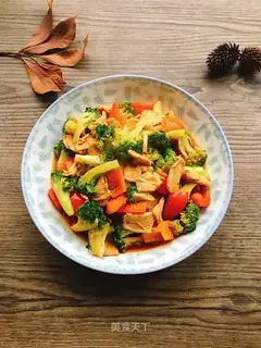 Chicken with broccoli
