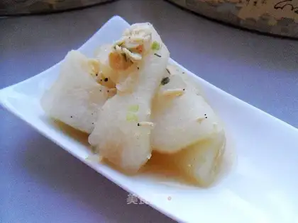Shrimp-skin-burning melon