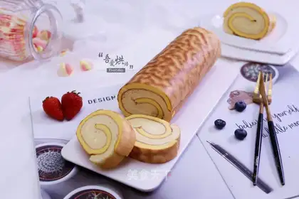Tiger cake roll