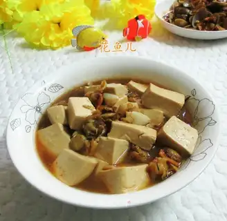 Scallops tofu