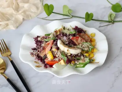 Quinoa rainbow salad