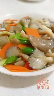Scrambled mushrooms