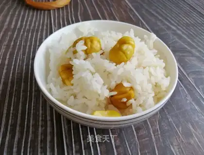 Chestnut rice