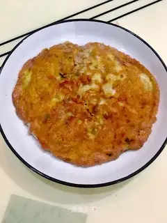 Shrimp omelet
