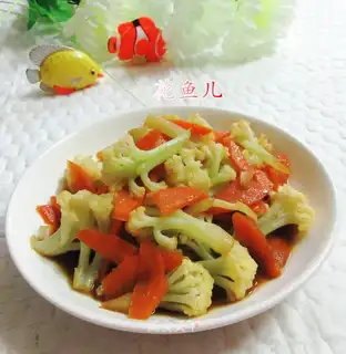 Carrot and broccoli