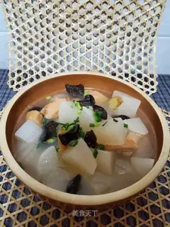 Fish tofu radish
