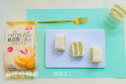 White Jade crystal cake