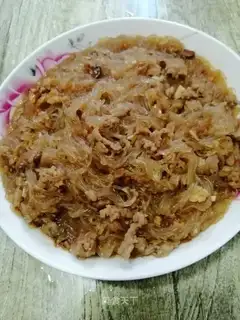 A meat powder fan