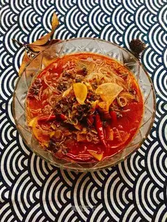 A sour dish fan soup
