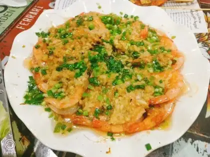 Garlic fanny shrimp