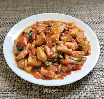Tomato tofu