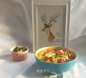 Tomato egg soup