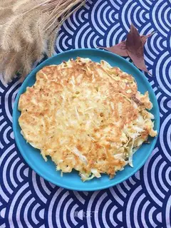 A cabbage eggcake