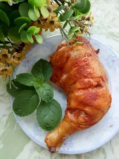 Roasted chicken legs