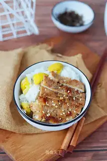 Chicken chestnut rice