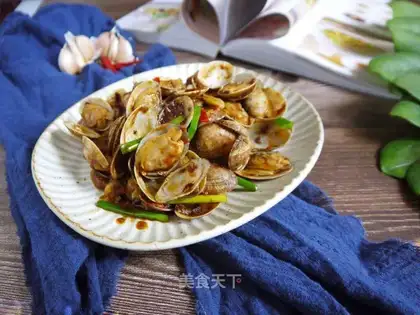Spicy bean petals
