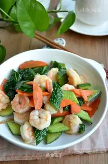 cucumber shrimp