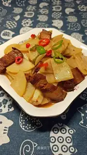 The red roasted potatoes