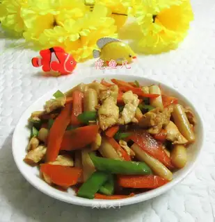 Pyramid duck egg carrots