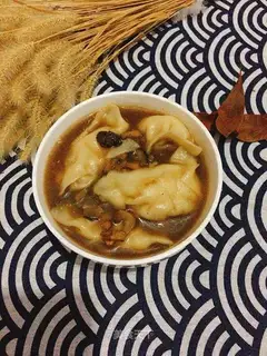 Porridge pork soup