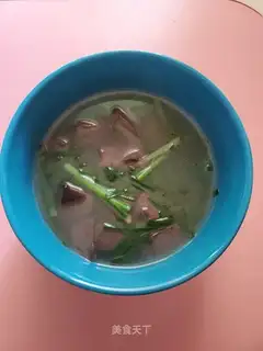 Duck-blooded casserole soup