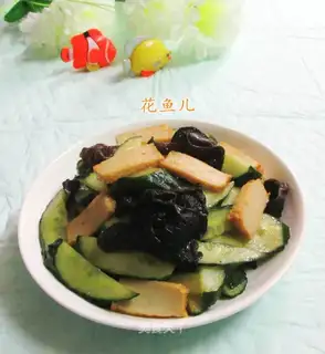 Black mollusk tofu cucumber