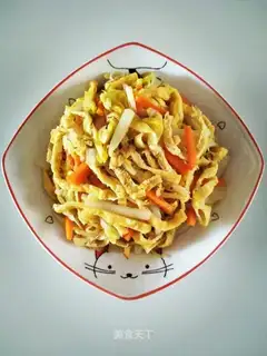 Bean-dried cabbage