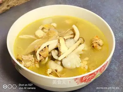Chicken mushroom soup