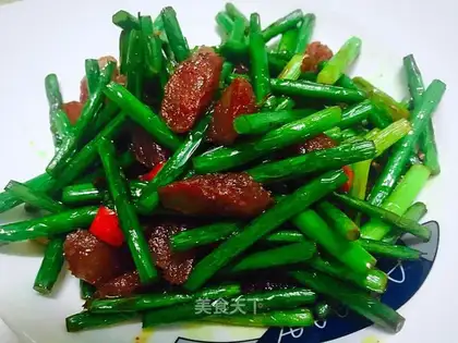 Garlic sausages