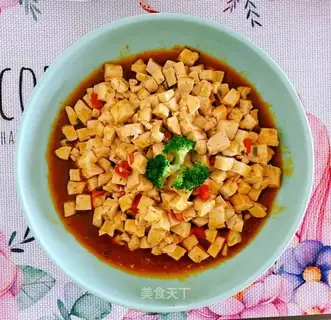 Crab butter tofu
