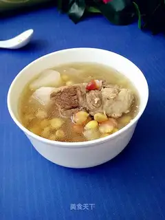 radish steak soup