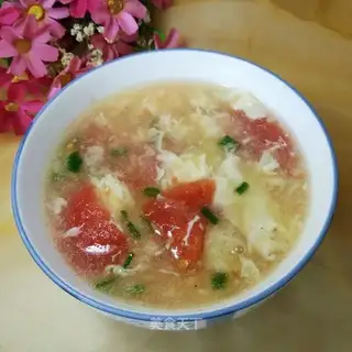 Tomatoe egg soup