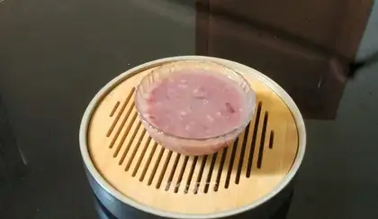 Lily's black rice congee
