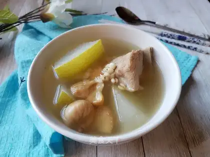 Monkey mushroom soup