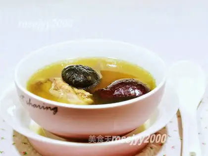 Red-tree flag chicken soup