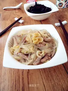 Pork with filamento