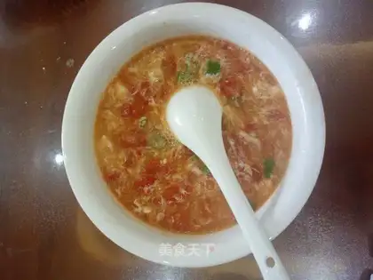 Tomato egg soup