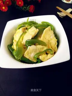 Eggs and peppers
