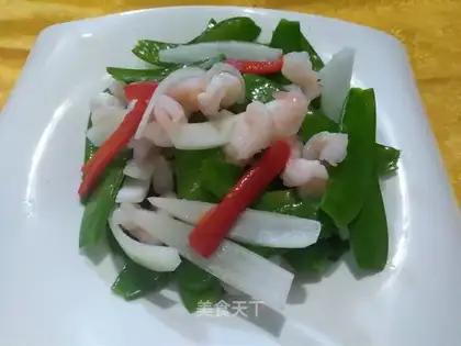 Shrimp Dutch beans