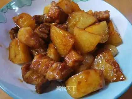 Sour sweet, sour potatoes