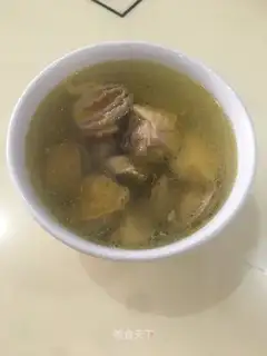 Chicken abalone stew, cucumber