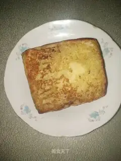 Cheese and ham toast